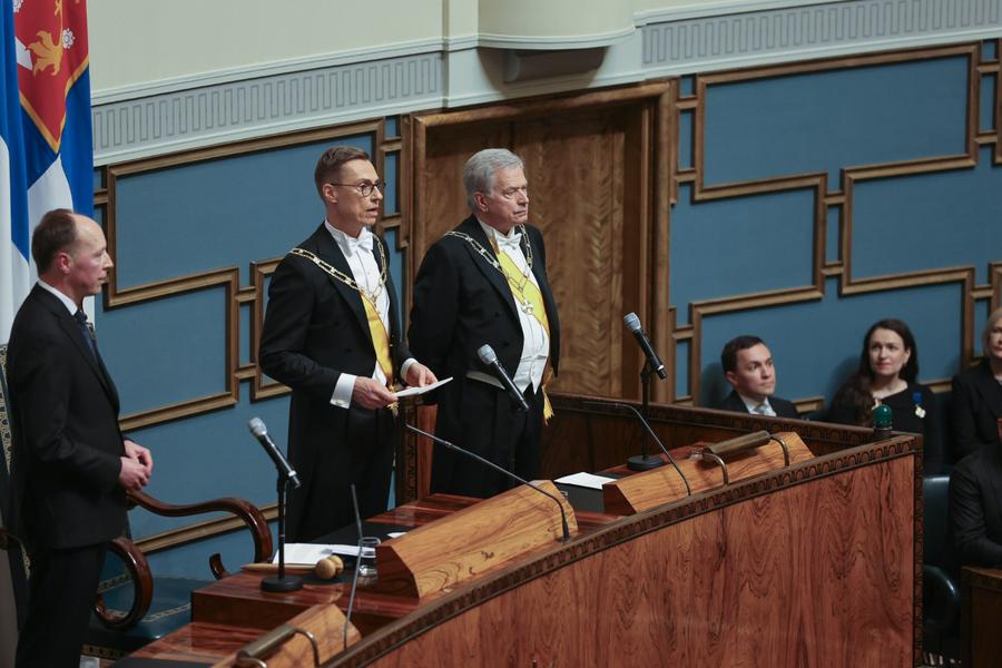 Новый президент Финляндии А. Стубб вступил в должность