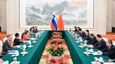 Заместитель председателя КНР встретился с вице-премьером Словении